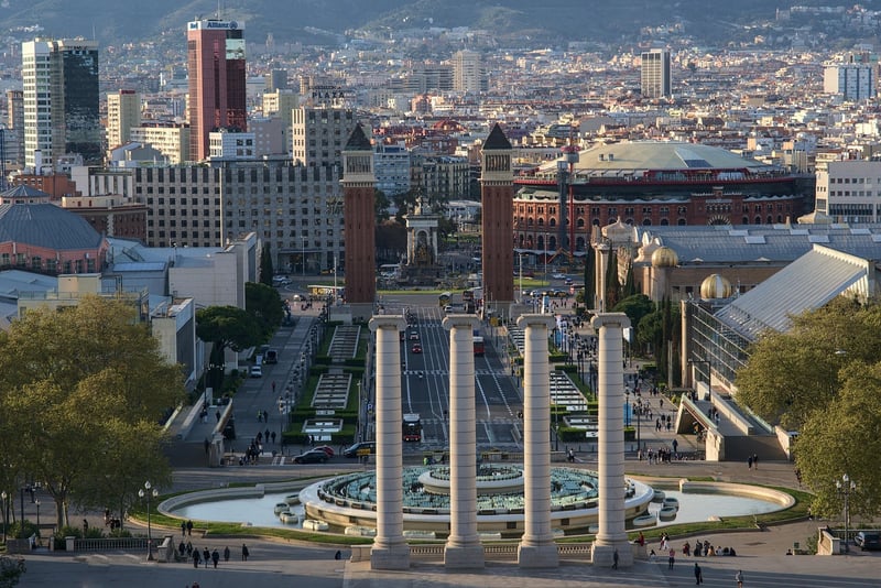 Barcelona Sunset